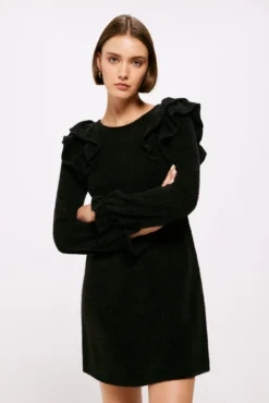 Women'secret Vestido Corto Doble Volante -Women'secret Soldes Magasin P 895613701D1