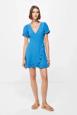 Women'secret Vestido Corto Bordado Suizo