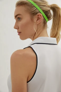 Women'secret Polo Blanco Sin Mangas 12 Women'secret Polo Blanco Sin Mangas -Women'secret Soldes Magasin P 941341296D3