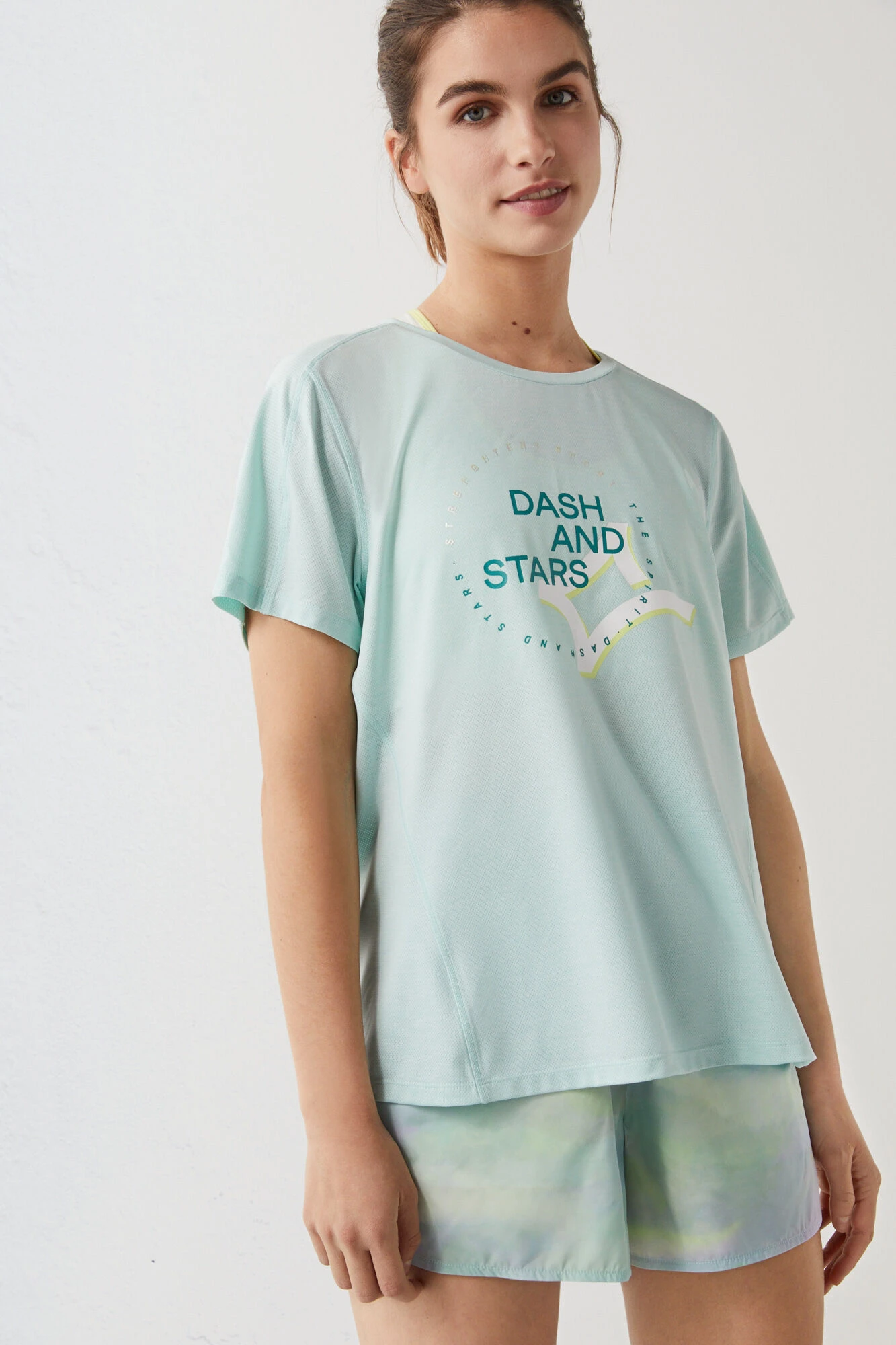 Women'secret Camiseta Tejido Técnico Logo Azul 4 Women'secret Camiseta Tejido Técnico Logo Azul – Image 4