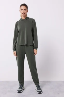 Women'secret Sudadera Capucha Tacto Suave Verde -Women'secret Soldes Magasin P 941603320D1