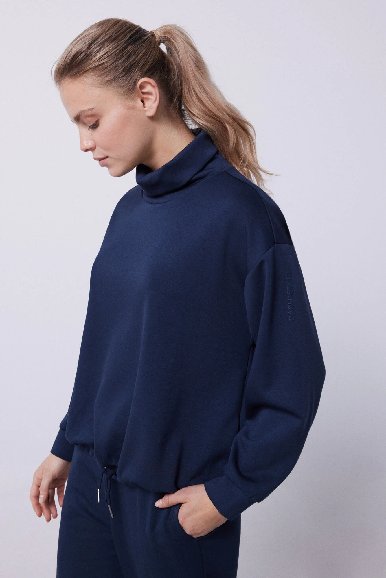 Women'secret Sudadera Tacto Suave Azul 4 Women'secret Sudadera Tacto Suave Azul – Image 4