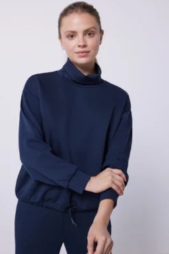 Women'secret Sudadera Tacto Suave Azul